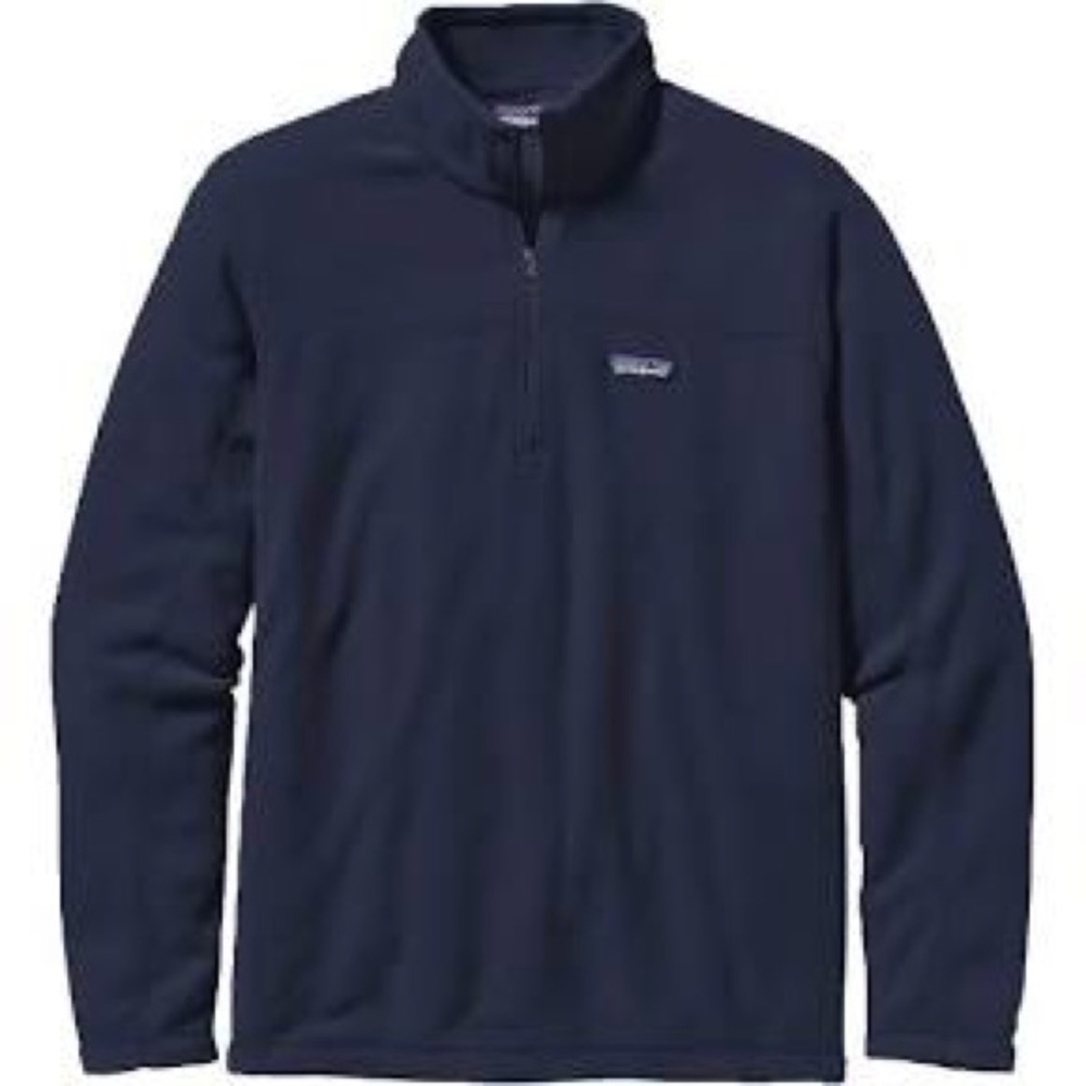 Men’s Patagonia Micro D Fleece Pullover, Navy, 3XL
